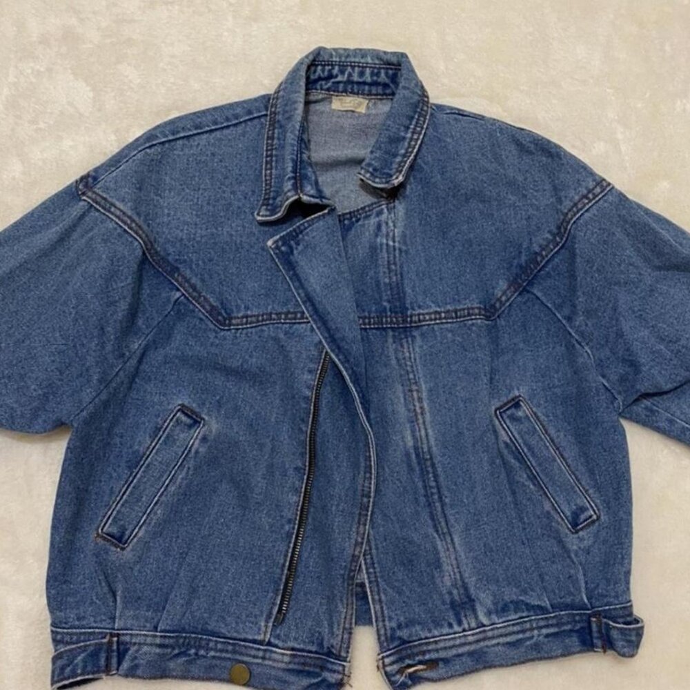 Brandy Melville Moto Denim Jacket